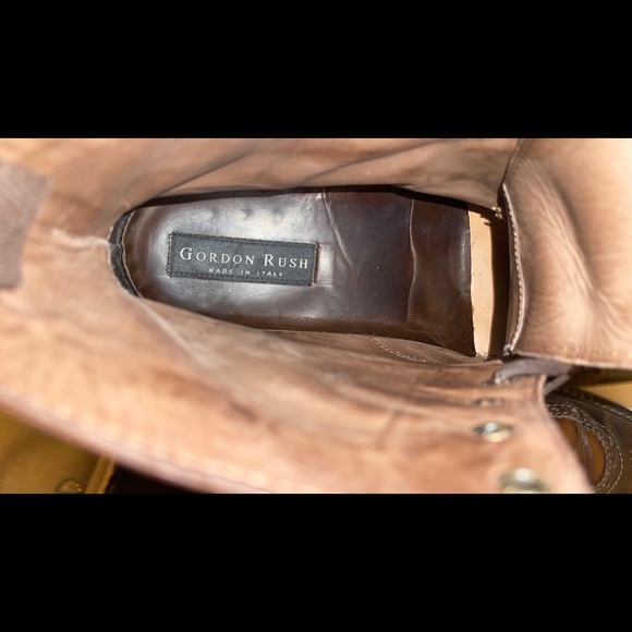 Men Gordon Rush leather boots size 10.5 - Picture 11 of 12